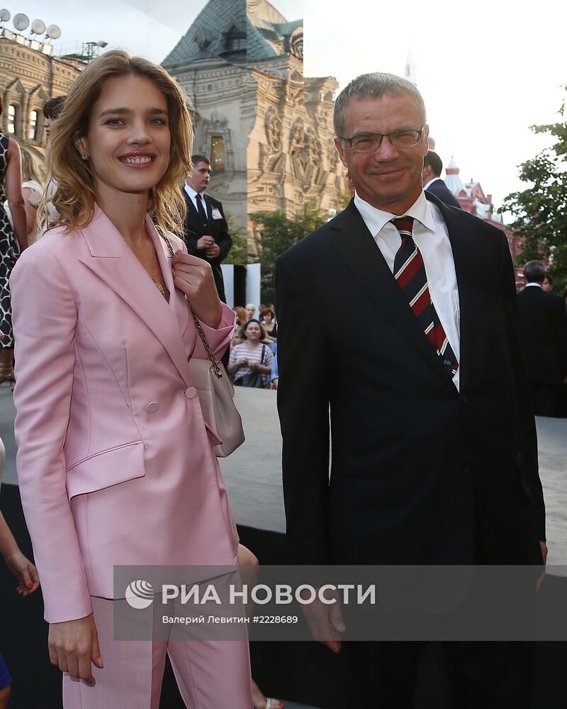 Показ модного дома Dior на Красной площади