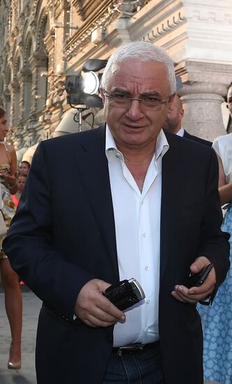 Показ модного дома Dior на Красной площади