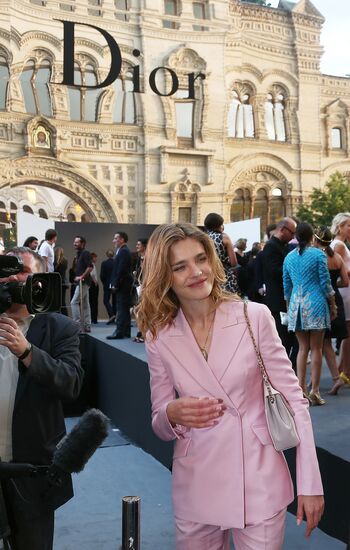 Показ модного дома Dior на Красной площади