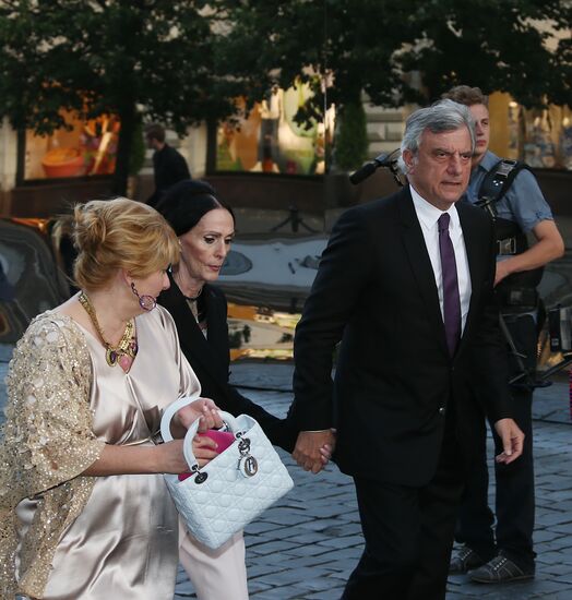 Показ модного дома Dior на Красной площади