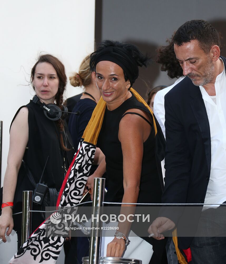 Показ модного дома Dior на Красной площади