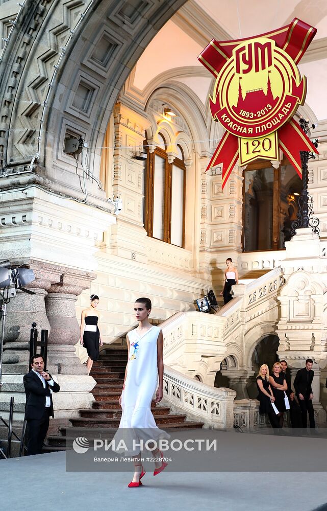 Показ модного дома Dior на Красной площади