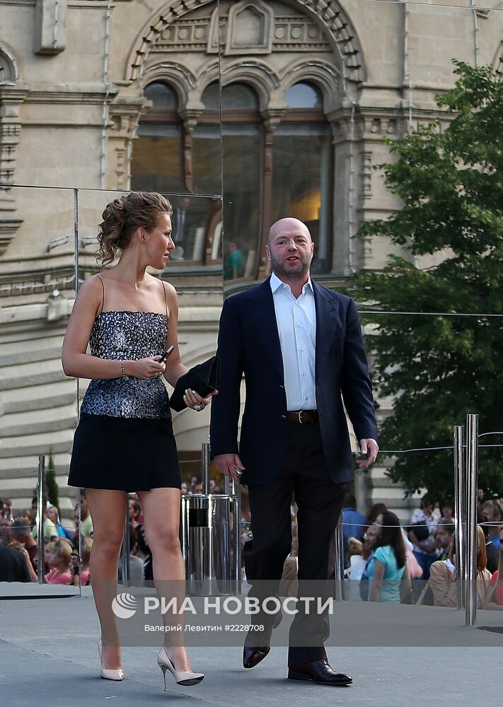 Показ модного дома Dior на Красной площади