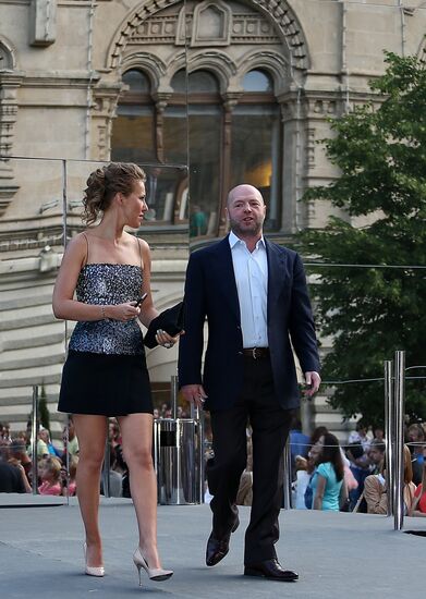 Показ модного дома Dior на Красной площади