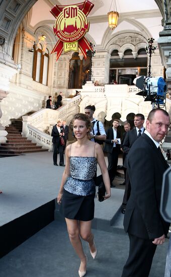 Показ модного дома Dior на Красной площади