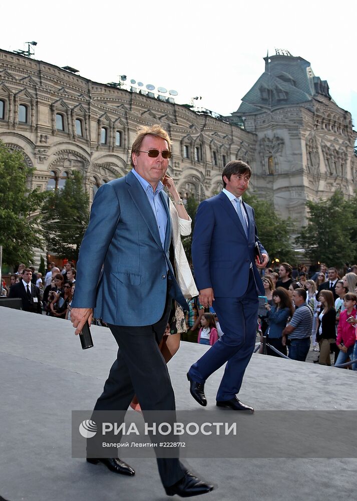 Показ модного дома Dior на Красной площади