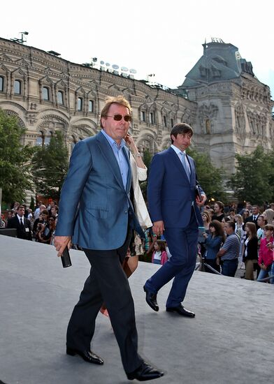 Показ модного дома Dior на Красной площади