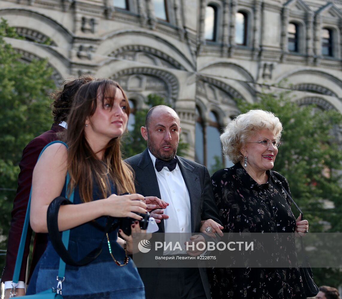 Показ модного дома Dior на Красной площади