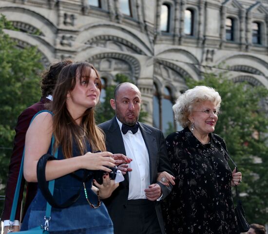 Показ модного дома Dior на Красной площади