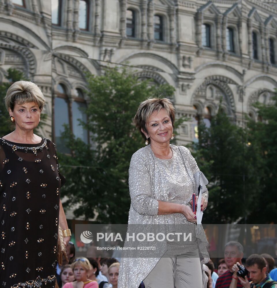 Показ модного дома Dior на Красной площади