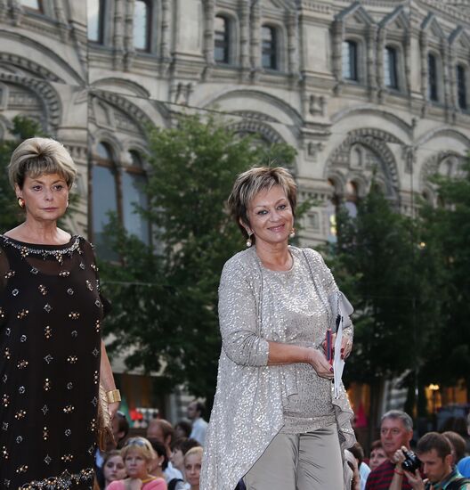 Показ модного дома Dior на Красной площади