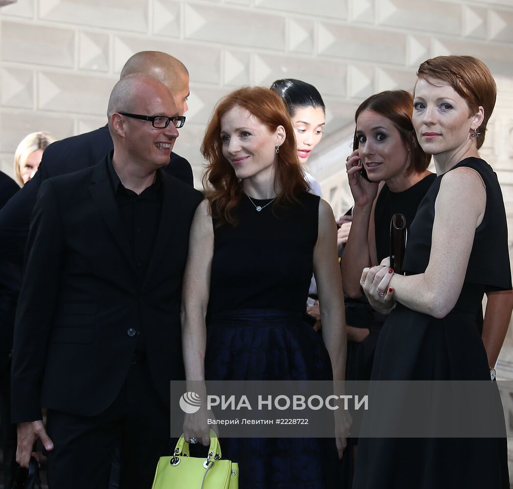 Показ модного дома Dior на Красной площади