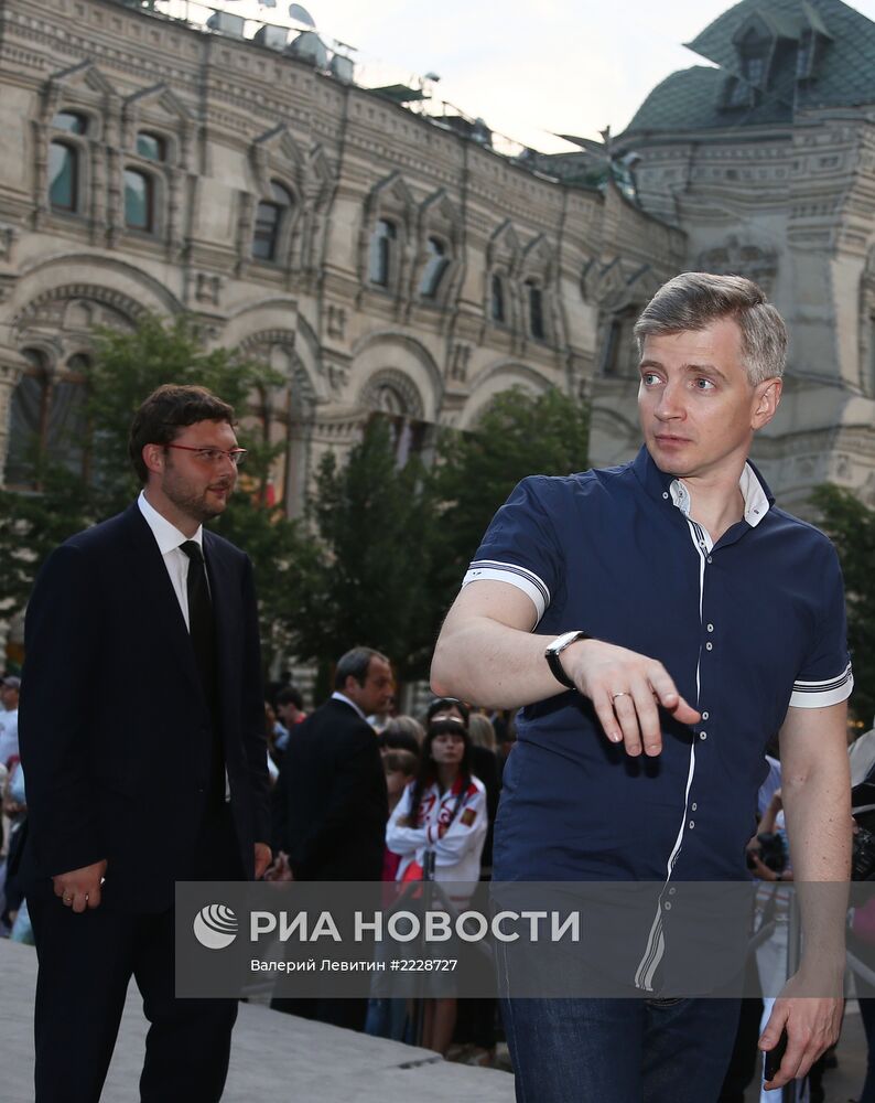 Показ модного дома Dior на Красной площади