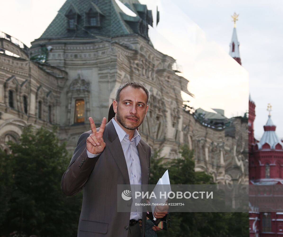 Показ модного дома Dior на Красной площади