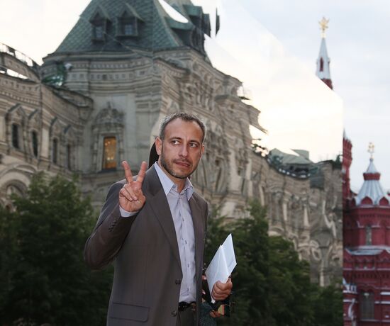 Показ модного дома Dior на Красной площади