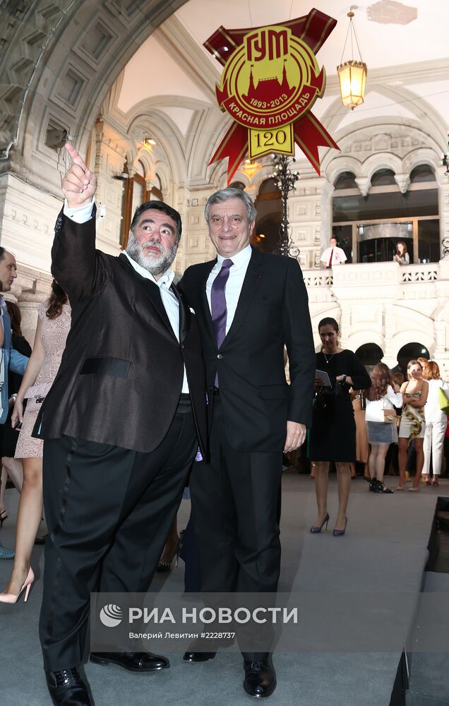 Показ модного дома Dior на Красной площади