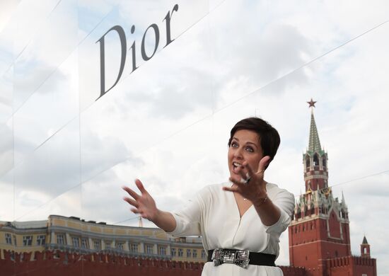Показ модного дома Dior на Красной площади