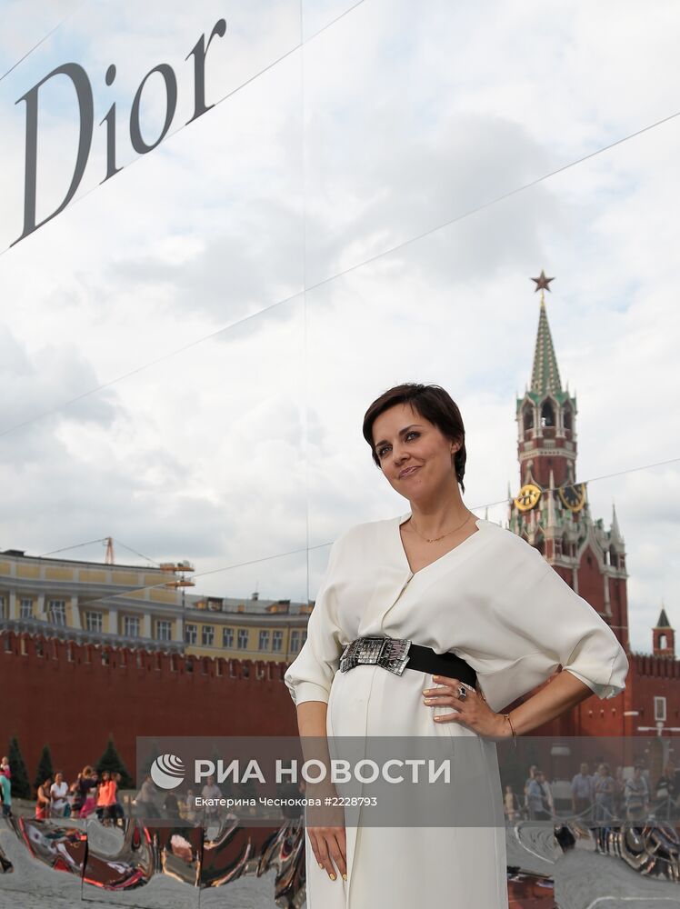 Показ модного дома Dior на Красной площади