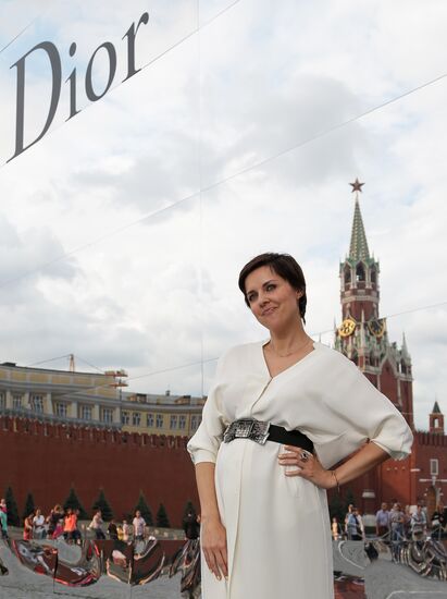 Показ модного дома Dior на Красной площади