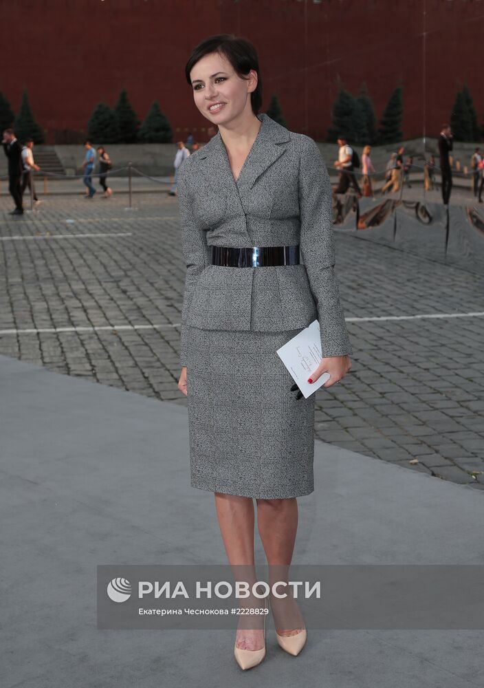 Показ модного дома Dior на Красной площади