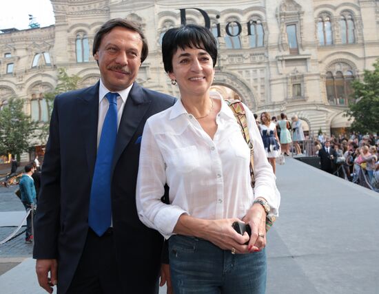 Показ модного дома Dior на Красной площади