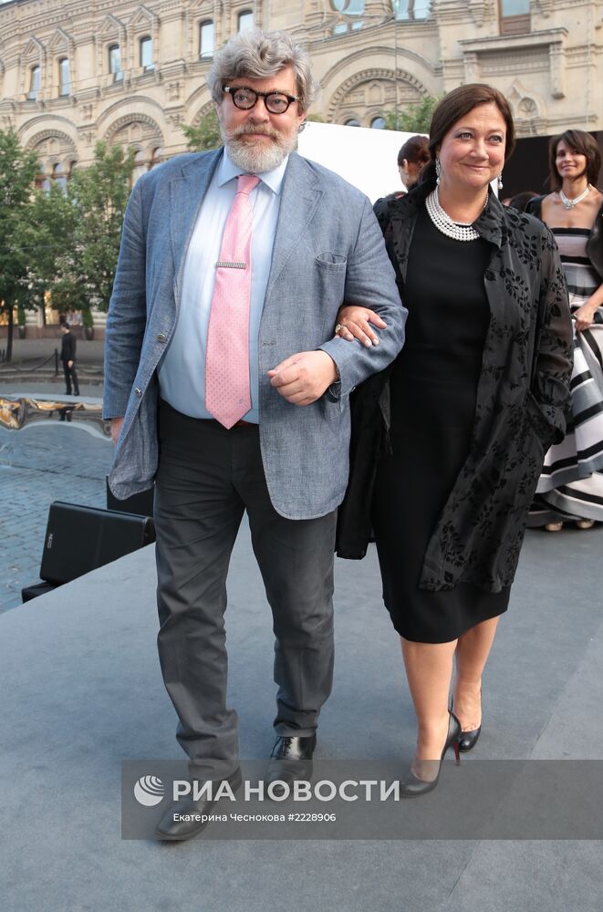 Показ модного дома Dior на Красной площади