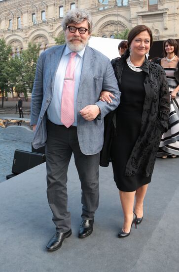 Показ модного дома Dior на Красной площади