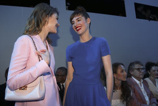 Показ модного дома Dior на Красной площади