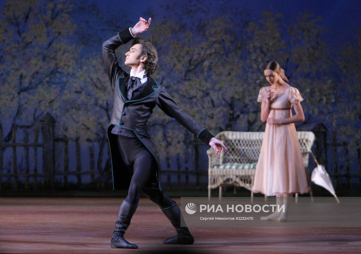 Генеральная репетиция балета "Онегин" в ГАБТ