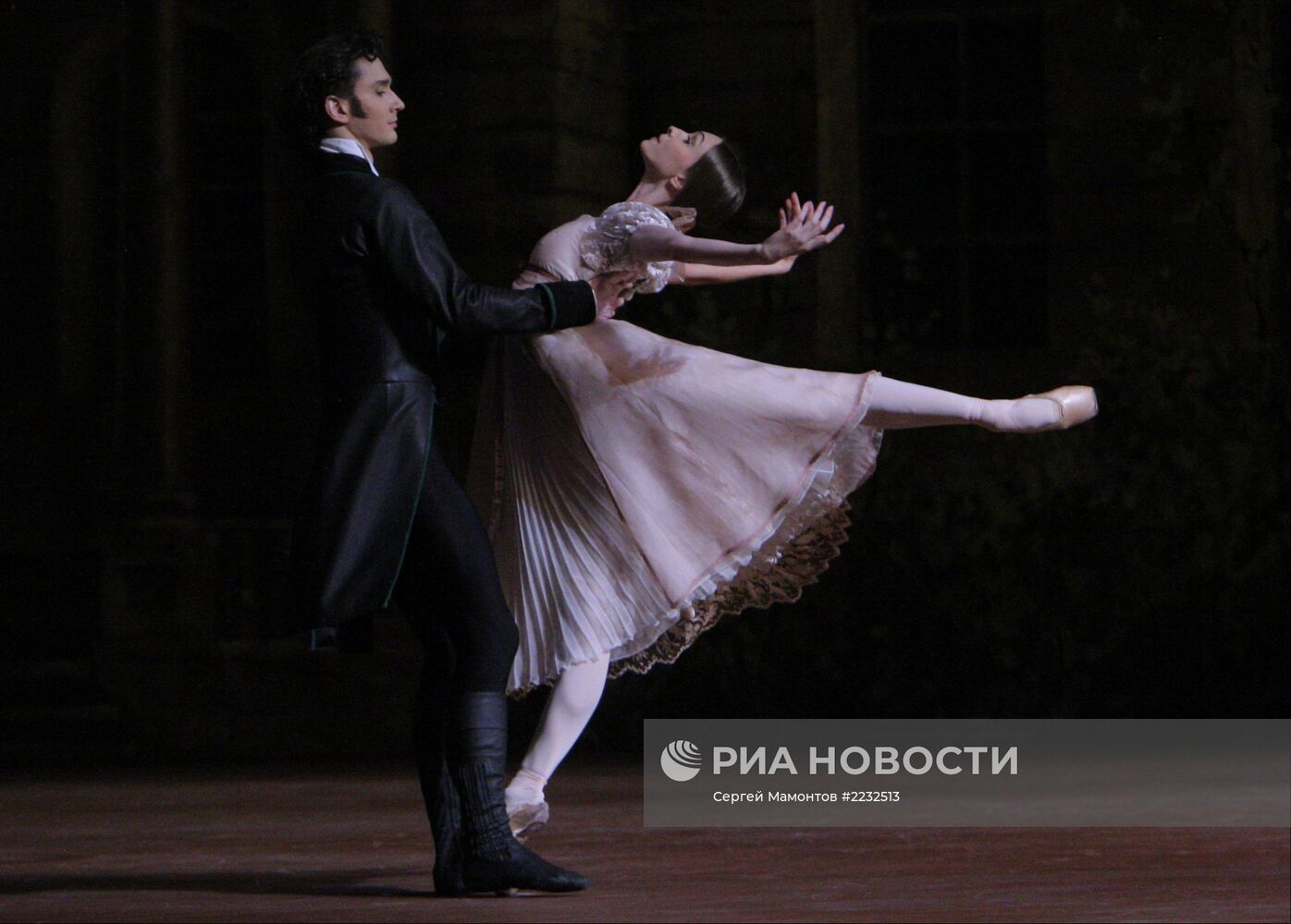 Генеральная репетиция балета "Онегин" в ГАБТ