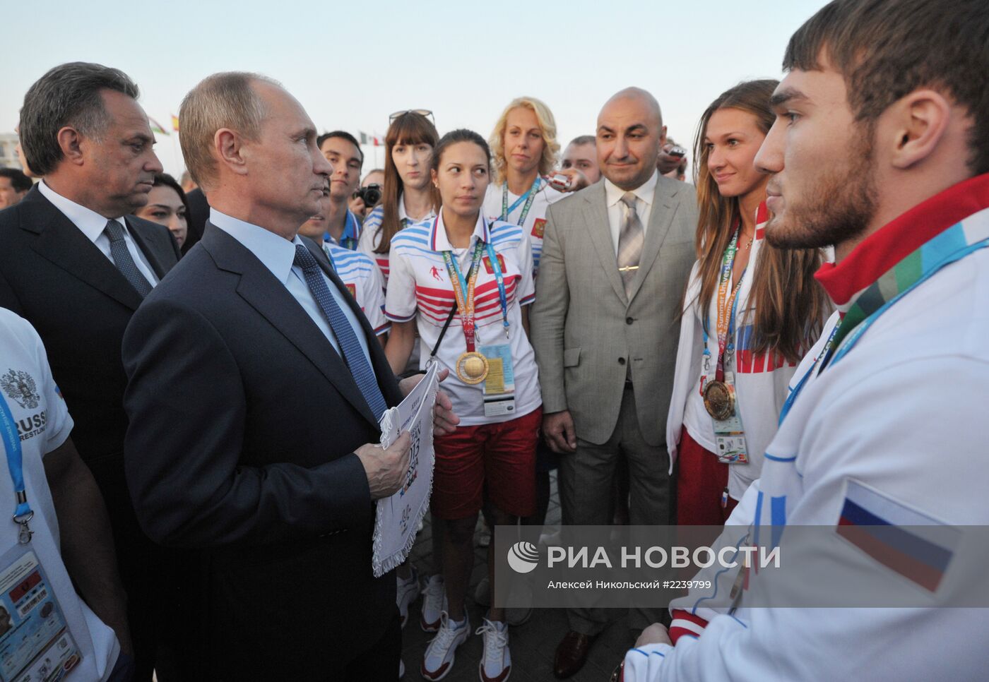 В.Путин посетил Казань