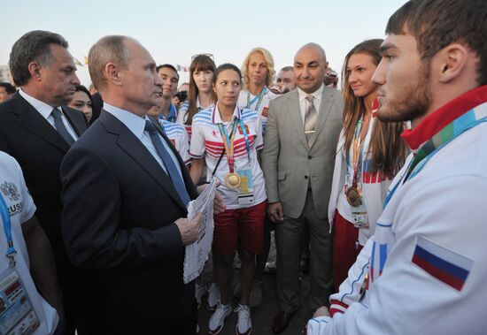 В.Путин посетил Казань