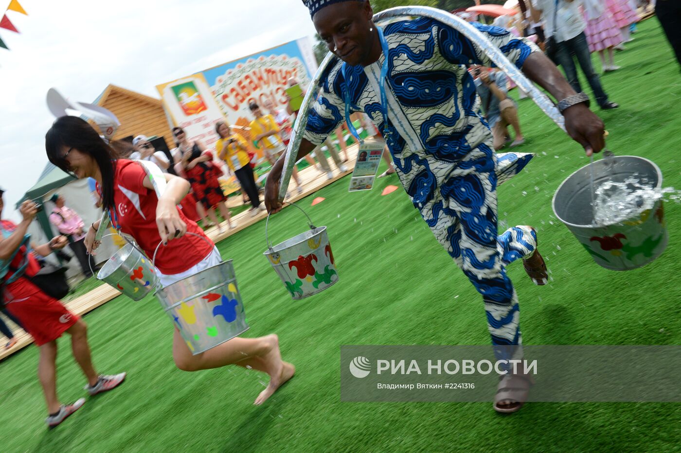 Национальный татарский праздник "Сабантуй"