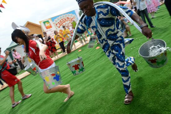 Национальный татарский праздник "Сабантуй"
