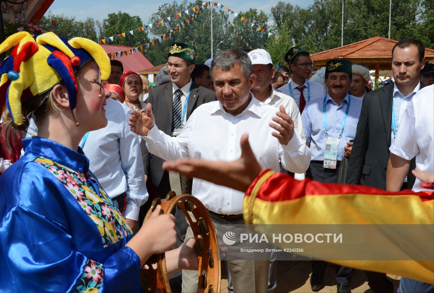 Национальный татарский праздник "Сабантуй"