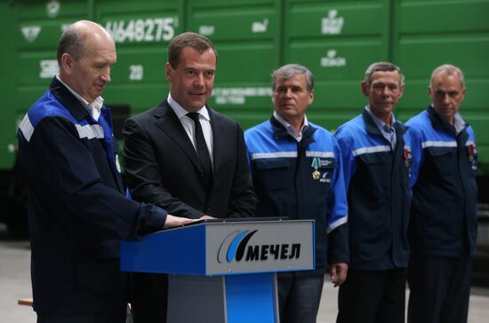 Рабочая поездка Д.Медведева в Челябинск