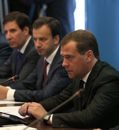 Рабочая поездка Д.Медведева в Челябинск
