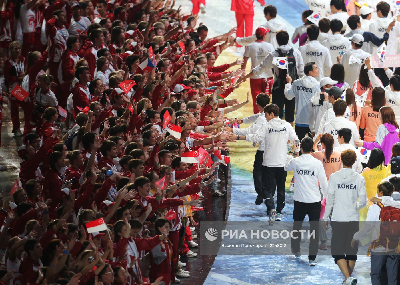 Церемония закрытия XXVII Всемирной летней Универсиады 2013