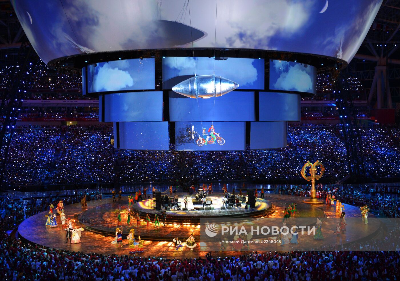 Церемония закрытия XXVII Всемирной летней Универсиады 2013