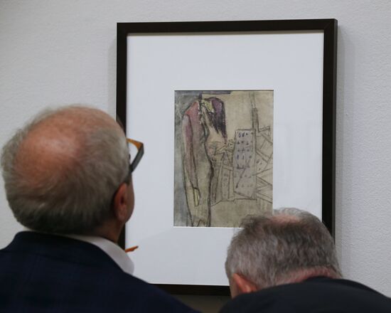 Открытие выставки "Оскар Рабин. Графика 1950-х-1960-х"