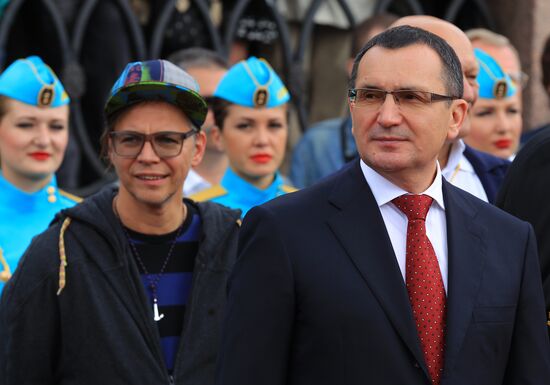 Прибытие парусника "Седов" в Санкт-Петербург