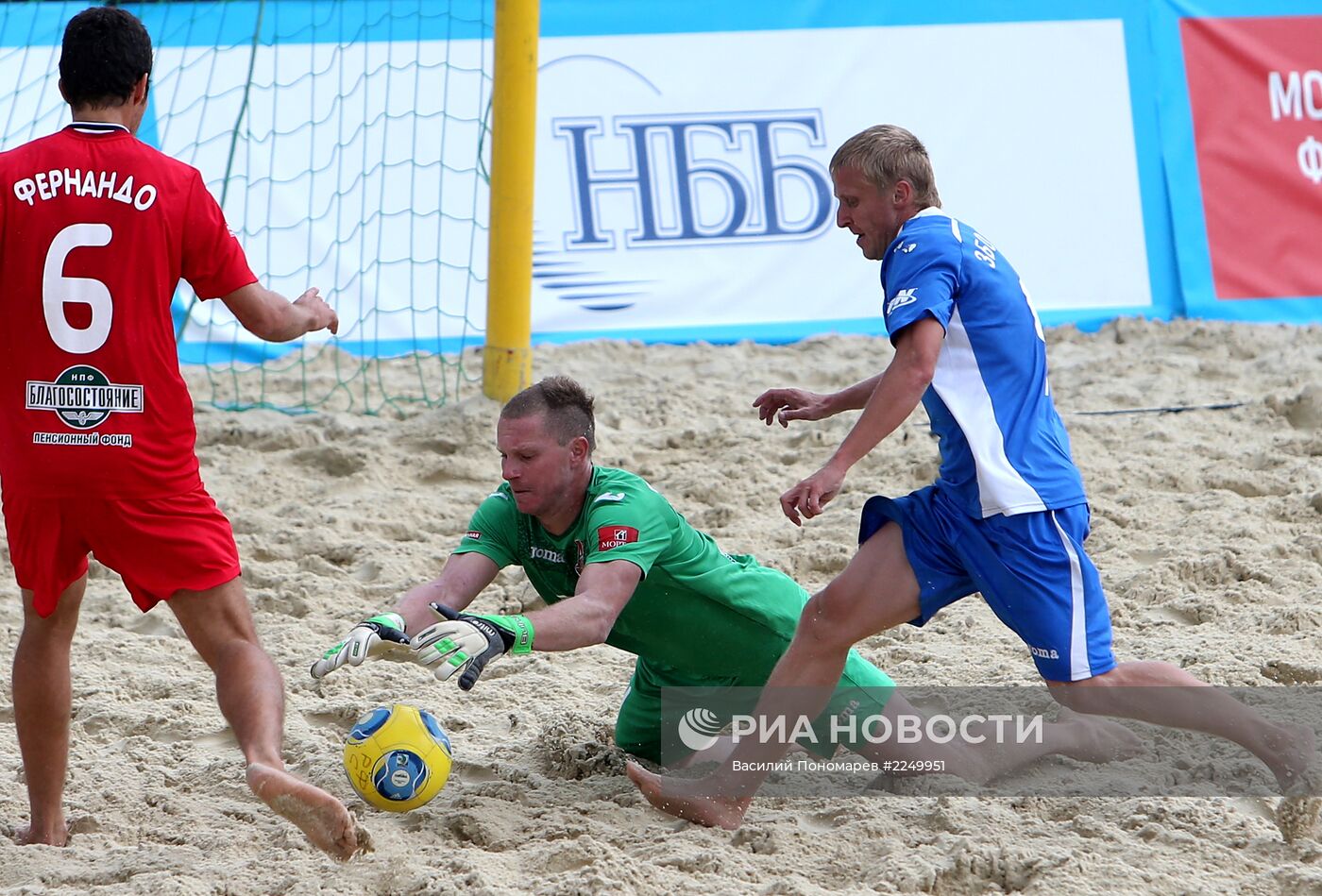 Пляжный футбол. Суперфинал Чемпионата России