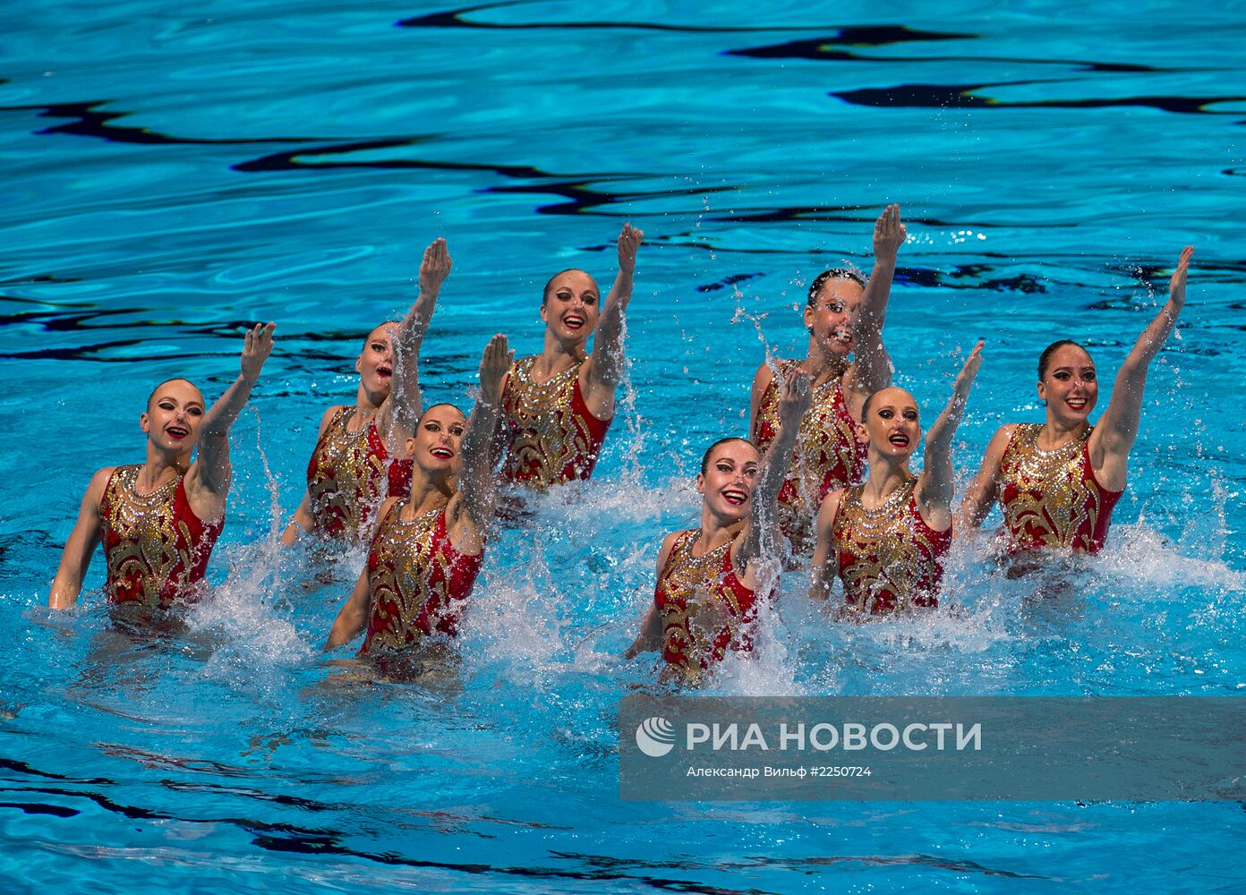 Чемпионат мира по водным видам спорта. 3-й день. Синхронное плав