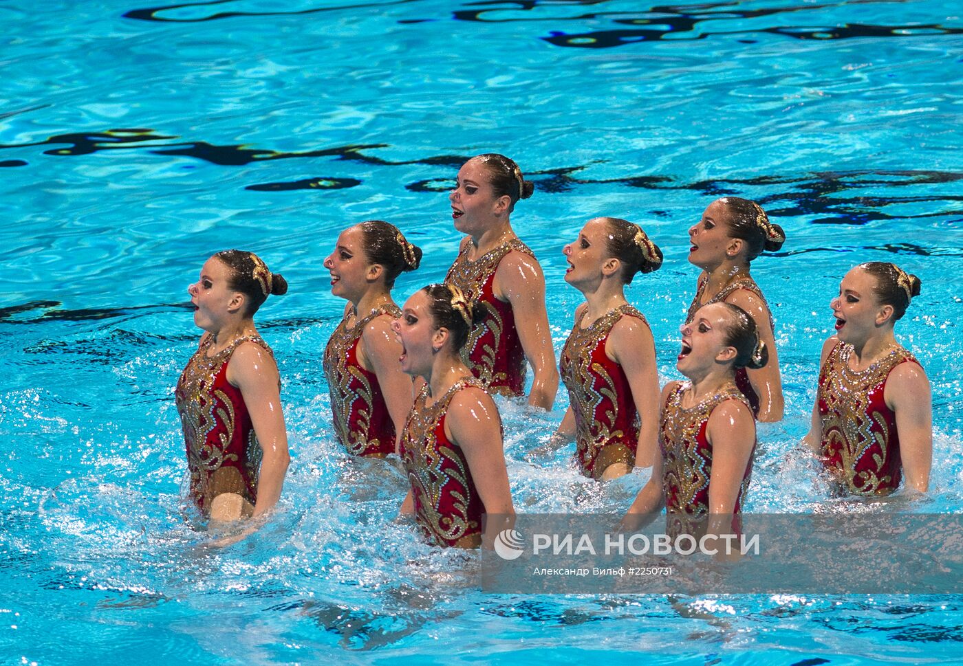 Чемпионат мира по водным видам спорта. 3-й день. Синхронное плав
