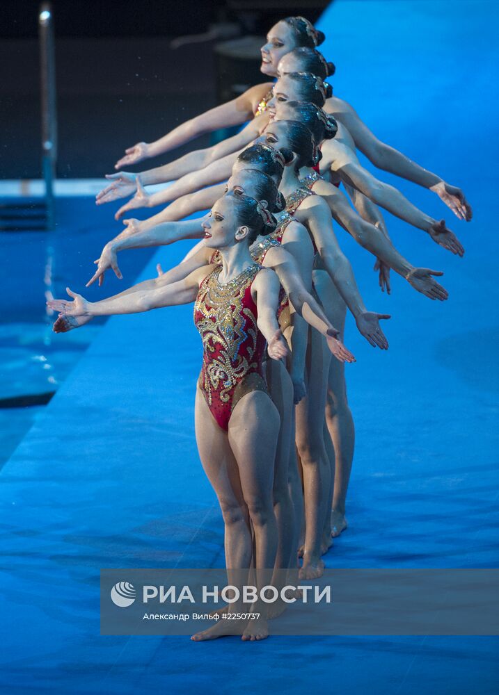 Чемпионат мира по водным видам спорта. 3-й день. Синхронное плав