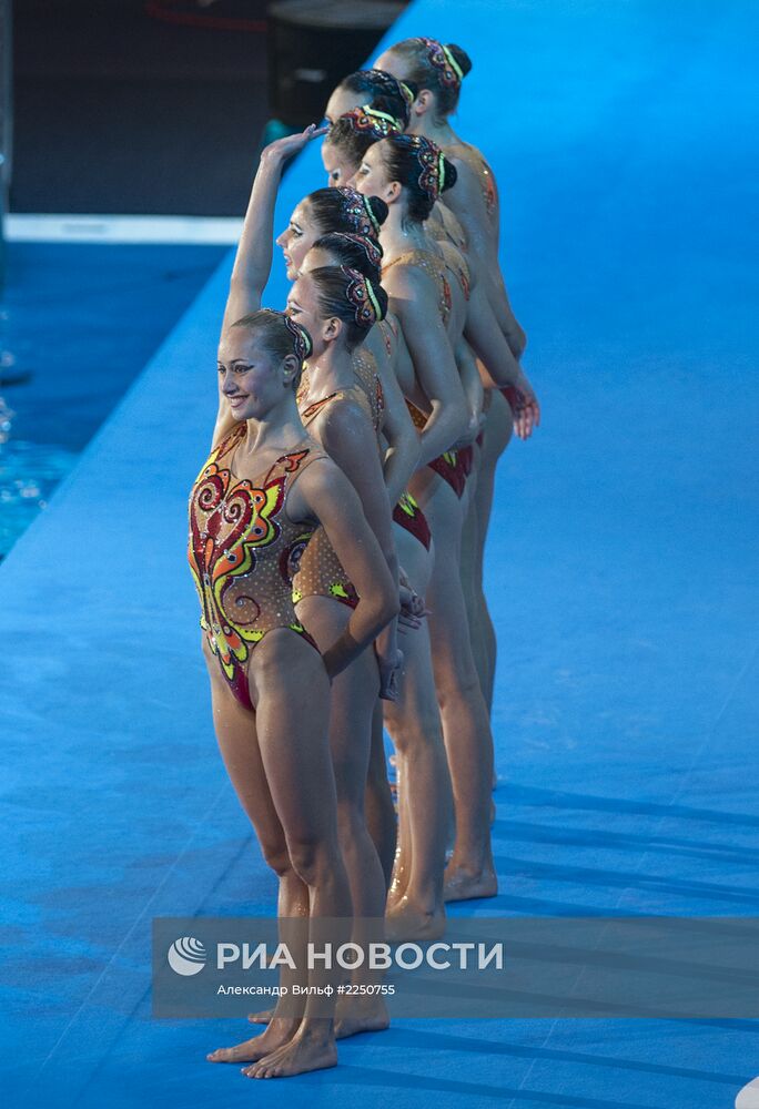 Чемпионат мира по водным видам спорта. 3-й день. Синхронное плав
