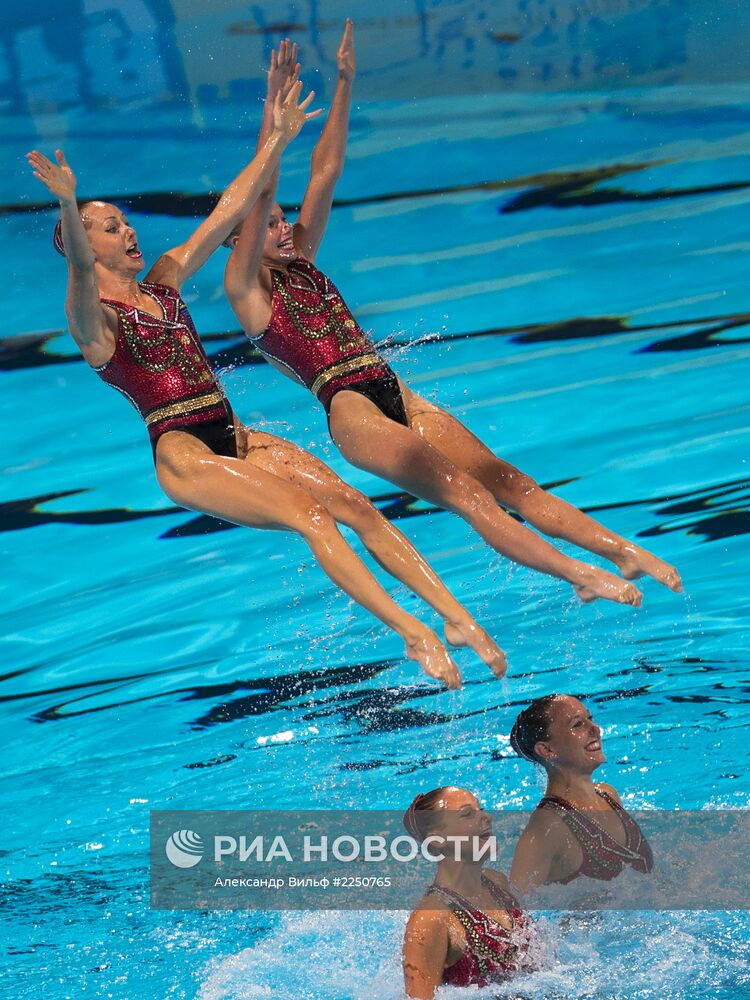 Чемпионат мира по водным видам спорта. 3-й день. Синхронное плав