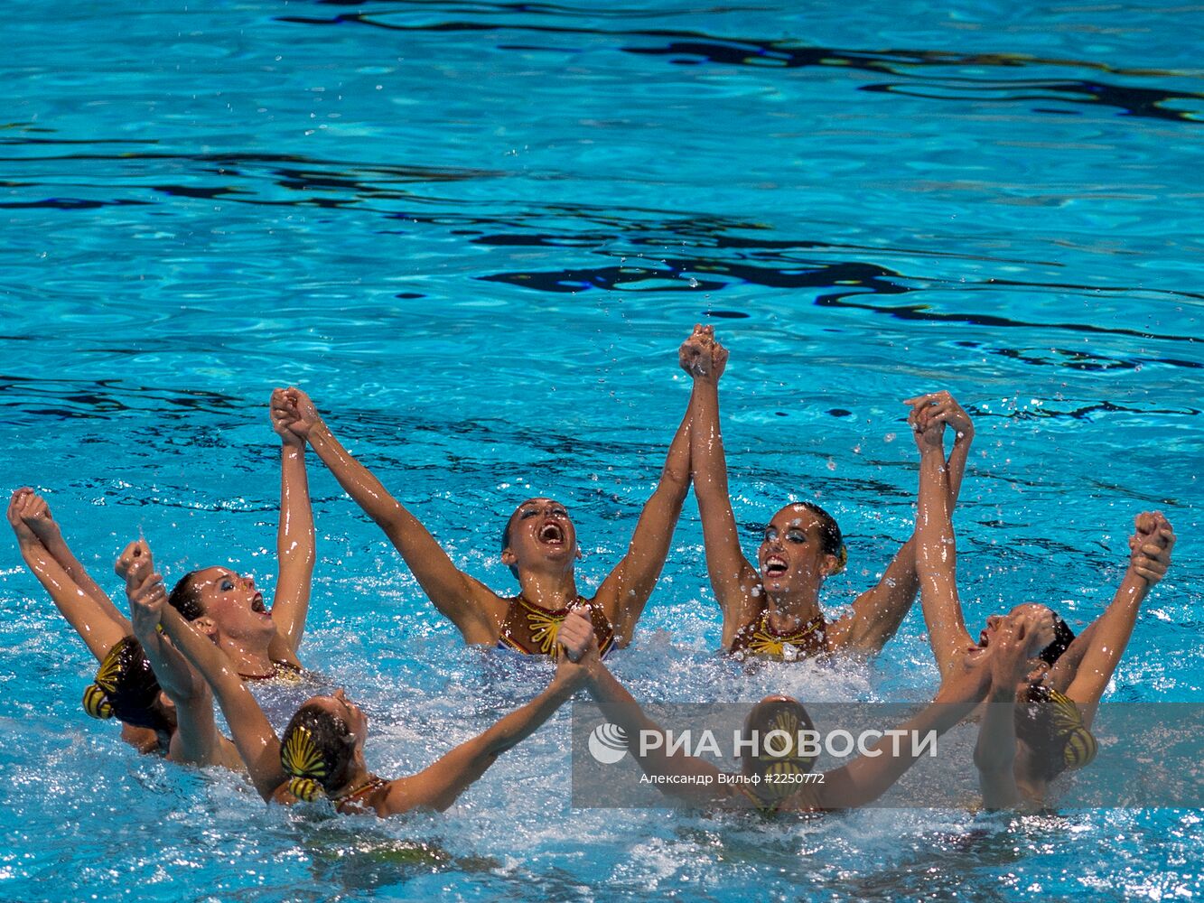Чемпионат мира по водным видам спорта. 3-й день. Синхронное плав
