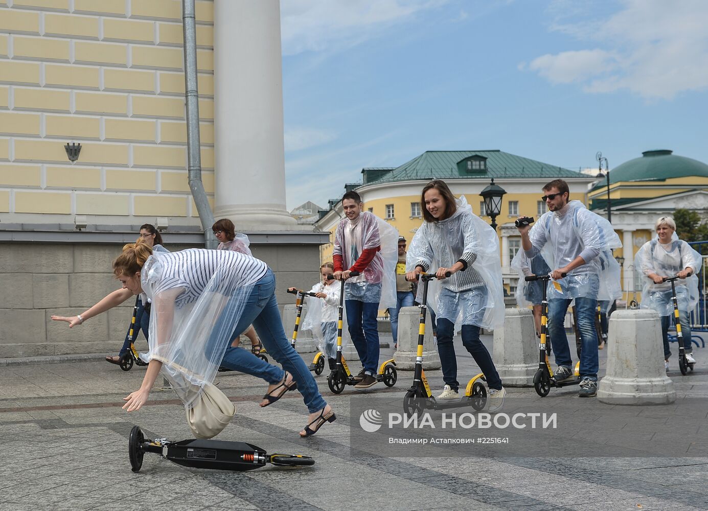 Самокатные маршруты появились в историческом центре Москвы