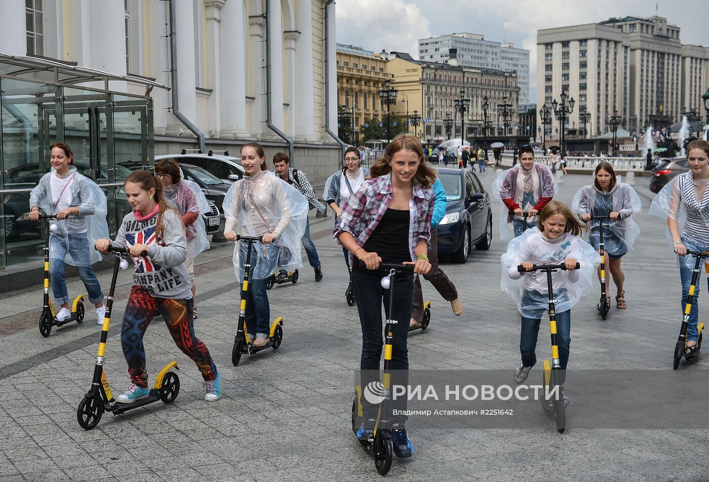 Самокатные маршруты появились в историческом центре Москвы
